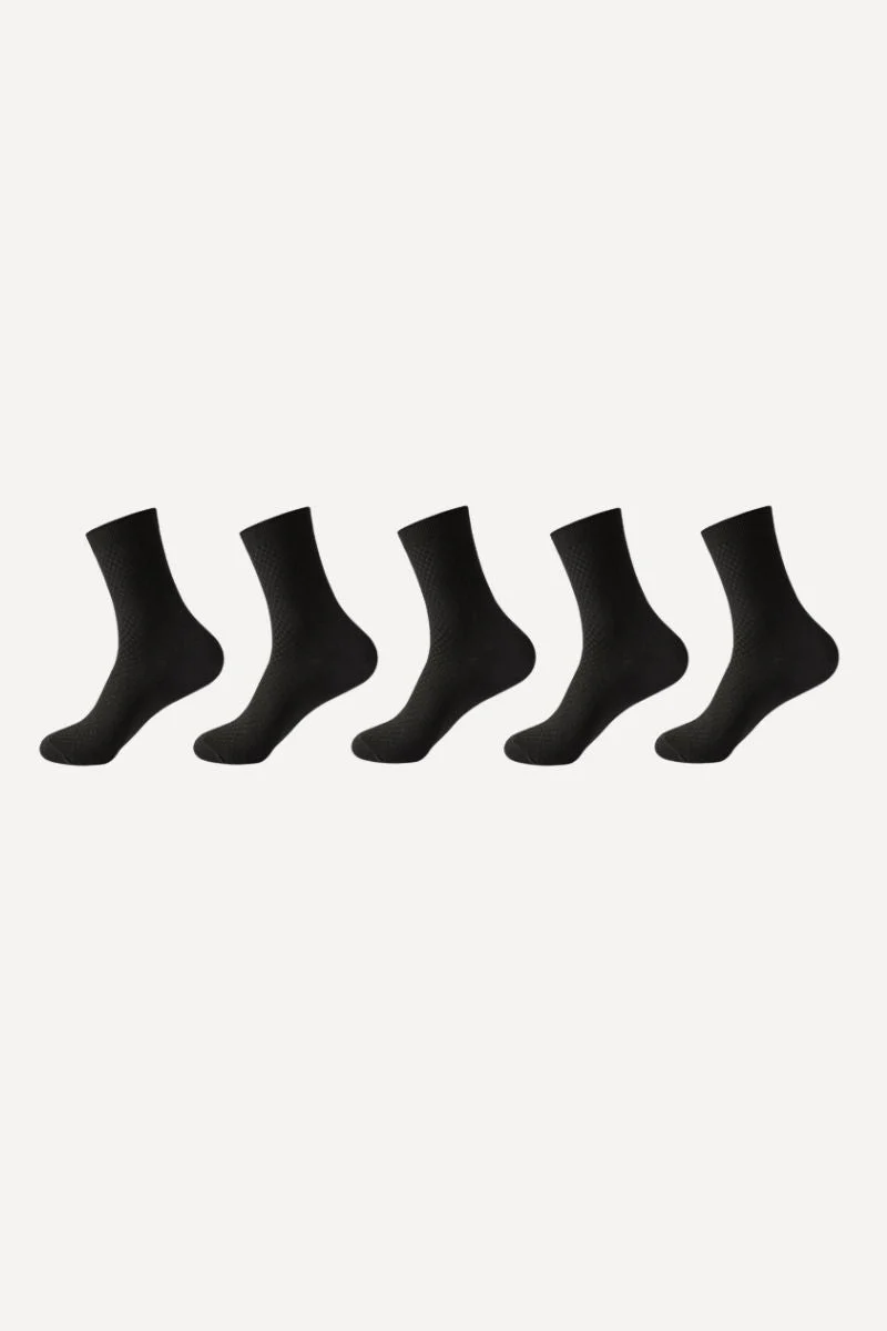Bamboo Fiber Business Socks - Image 3