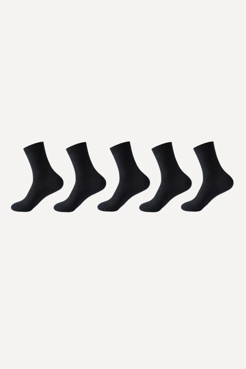 Bamboo Fiber Business Socks - Image 4