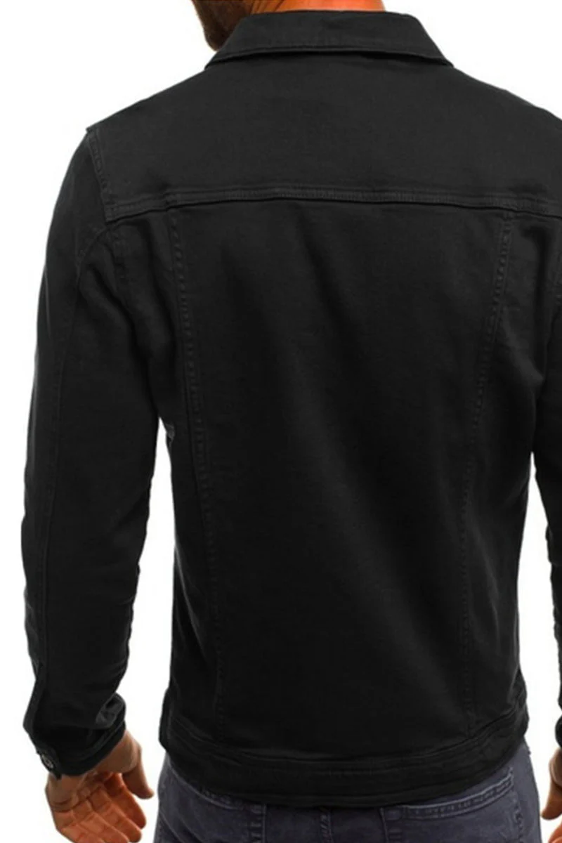 Casual Denim Workwear Jacket - Image 13