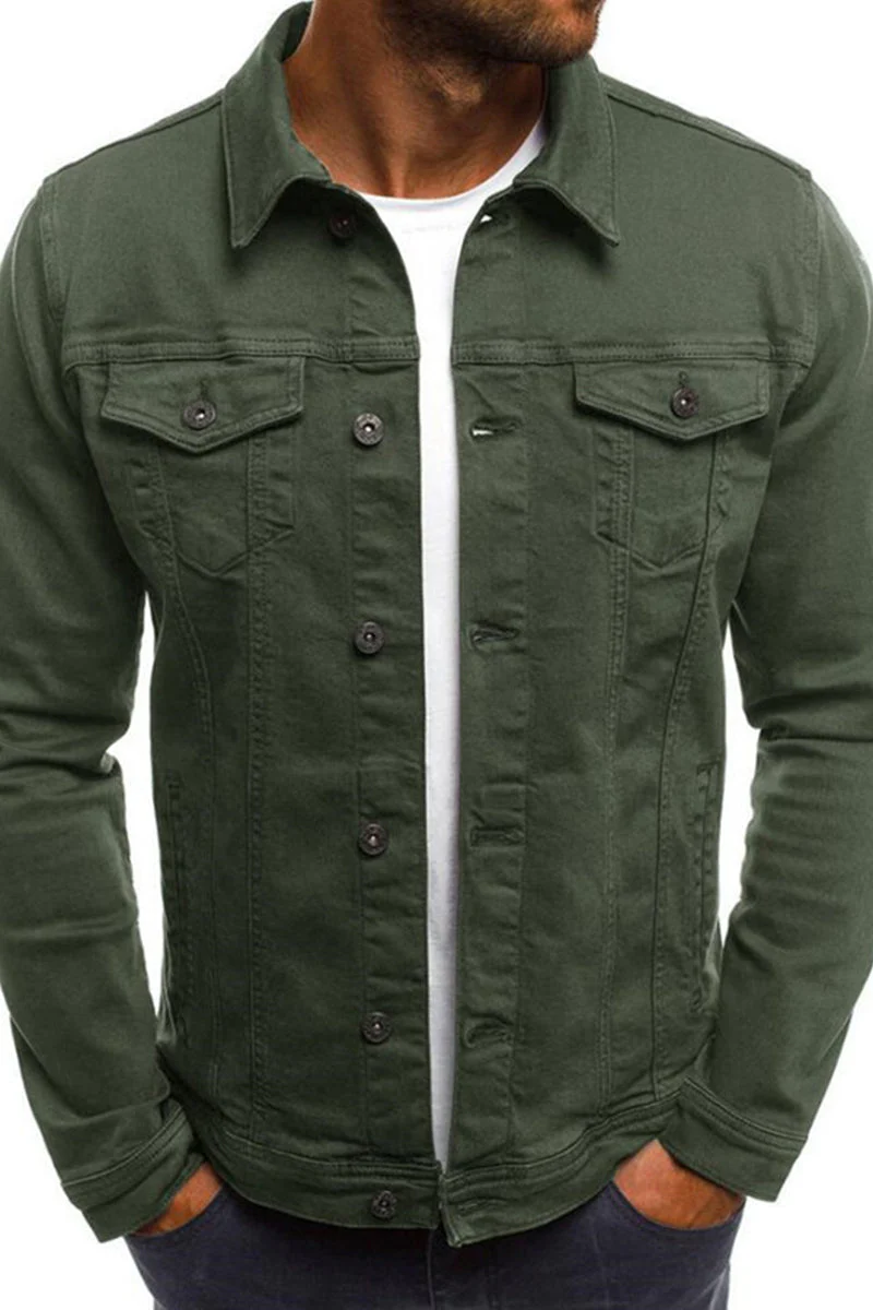 Casual Denim Workwear Jacket - Image 6