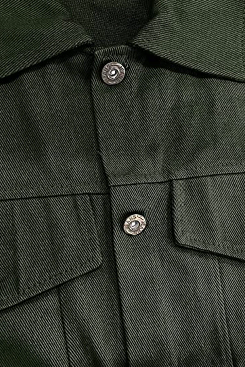 Casual Denim Workwear Jacket - Image 8