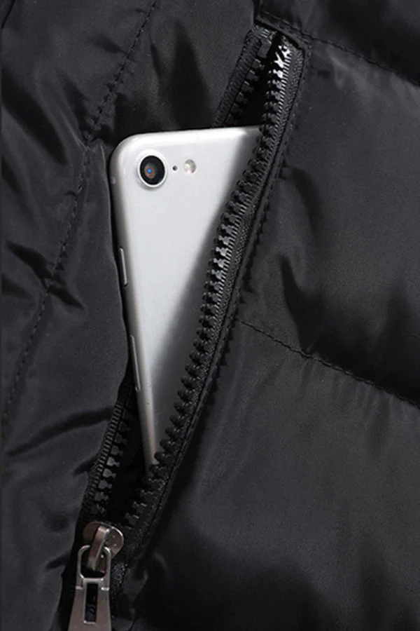 Casual Polyester Down Vest - Image 6