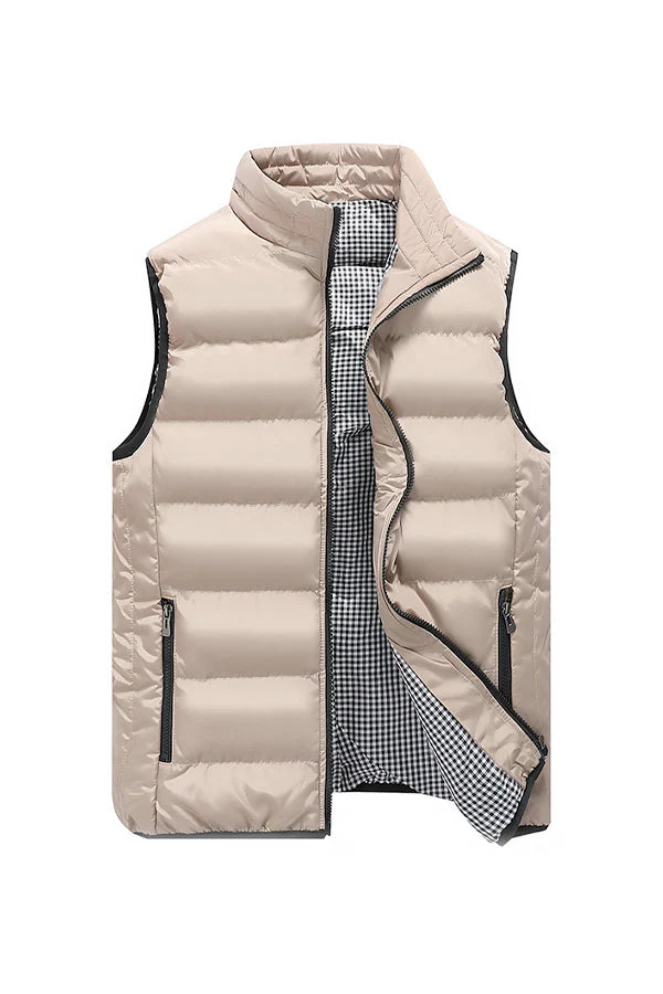Casual Polyester Down Vest - Image 9