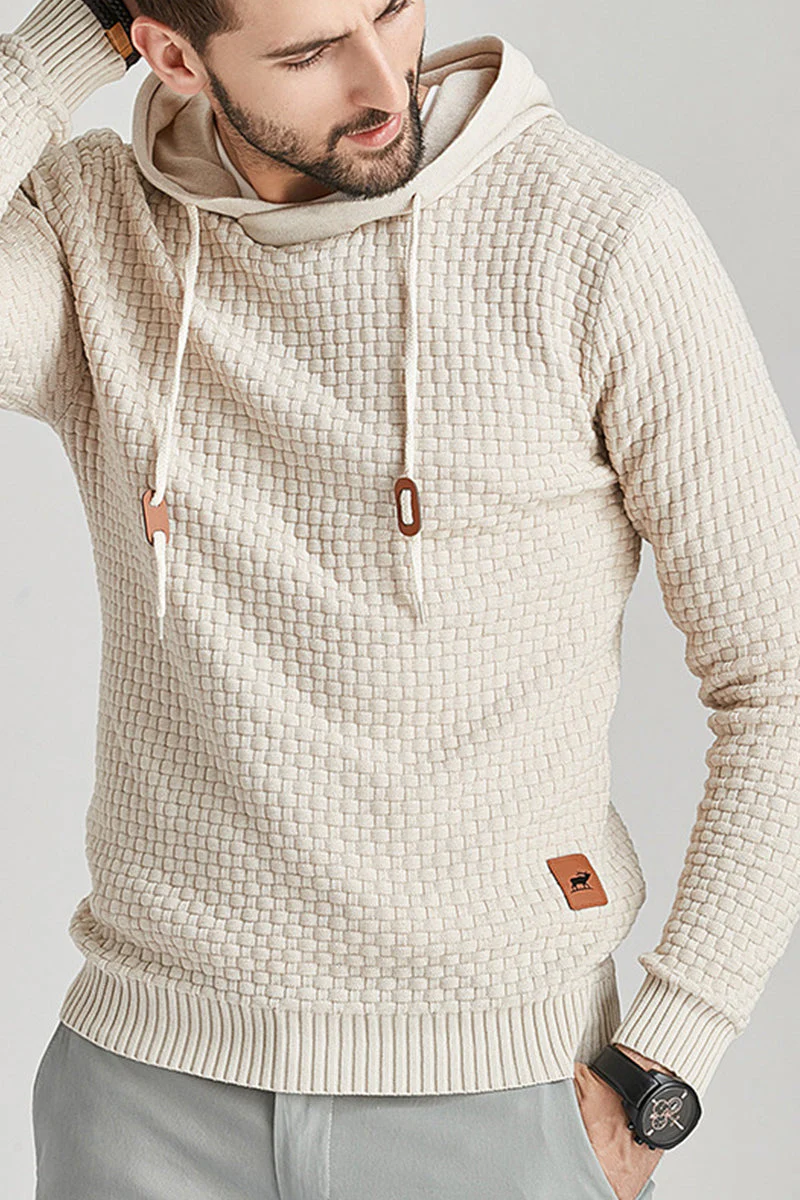 Classic Casual long-sleeved hooded sweatshirt - Image 4