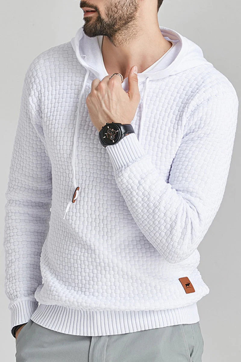 Classic Casual long-sleeved hooded sweatshirt - Image 5