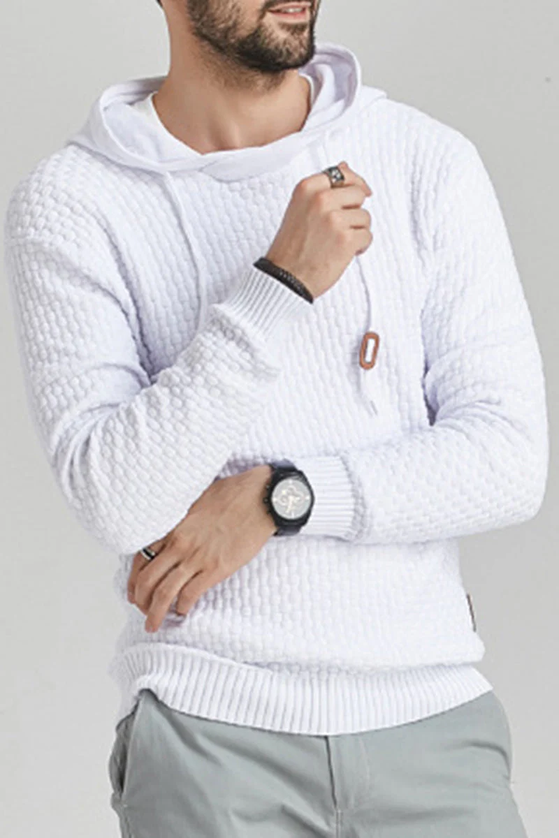 Classic Casual long-sleeved hooded sweatshirt - Image 6