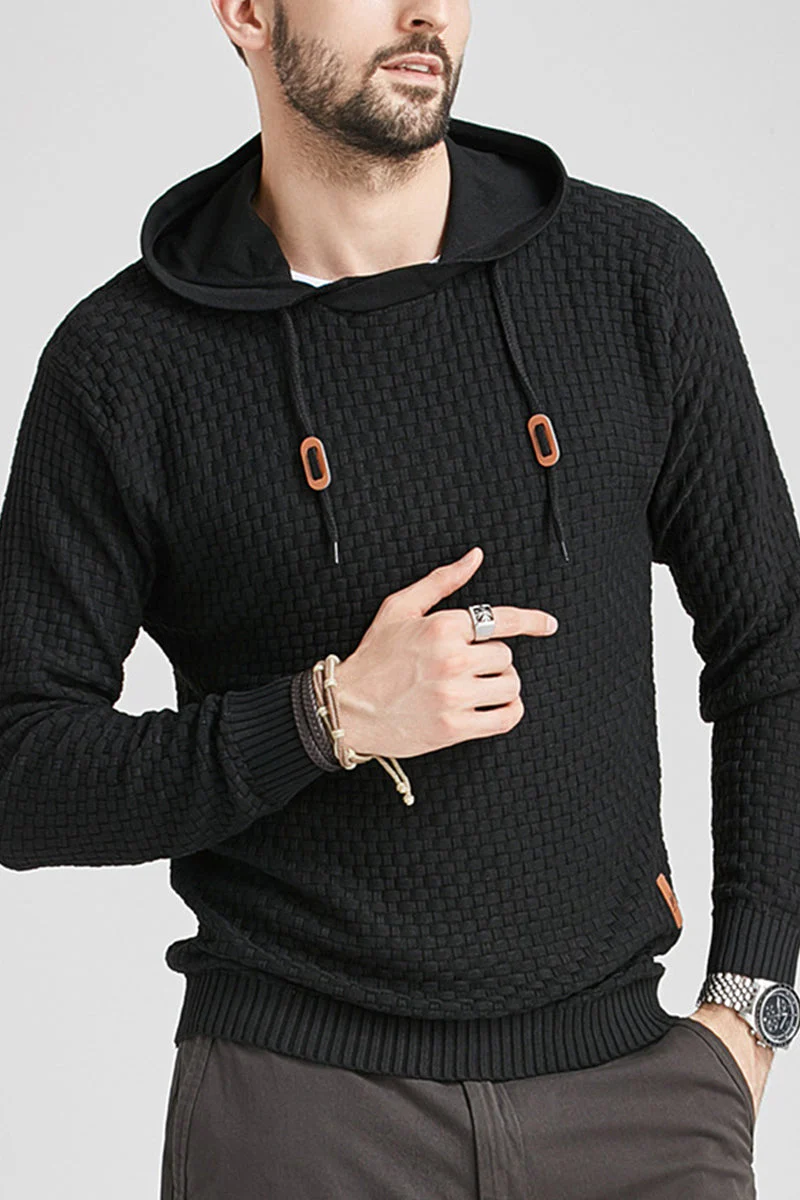 Classic Casual long-sleeved hooded sweatshirt - Image 8