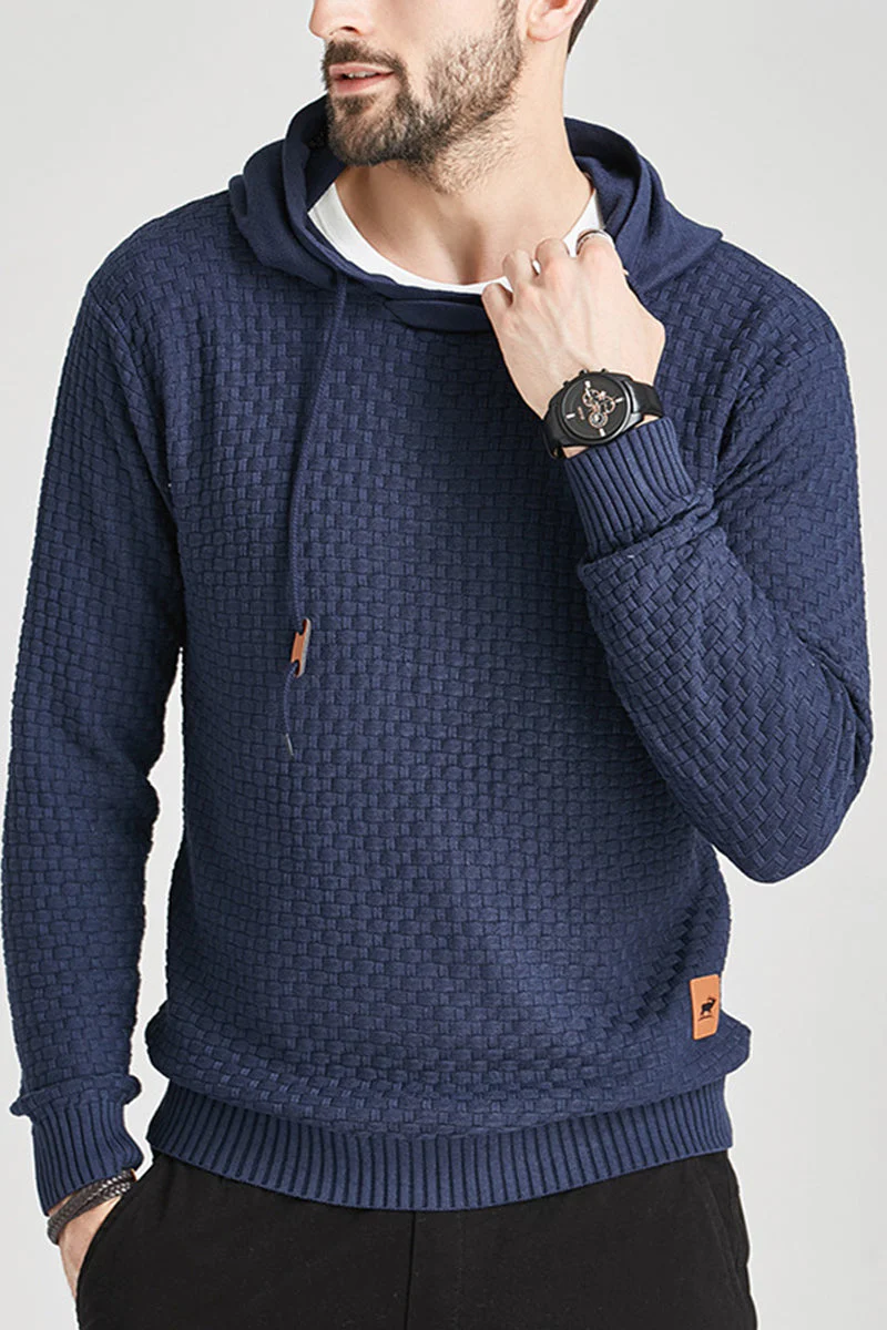 Classic Casual long-sleeved hooded sweatshirt - Image 9