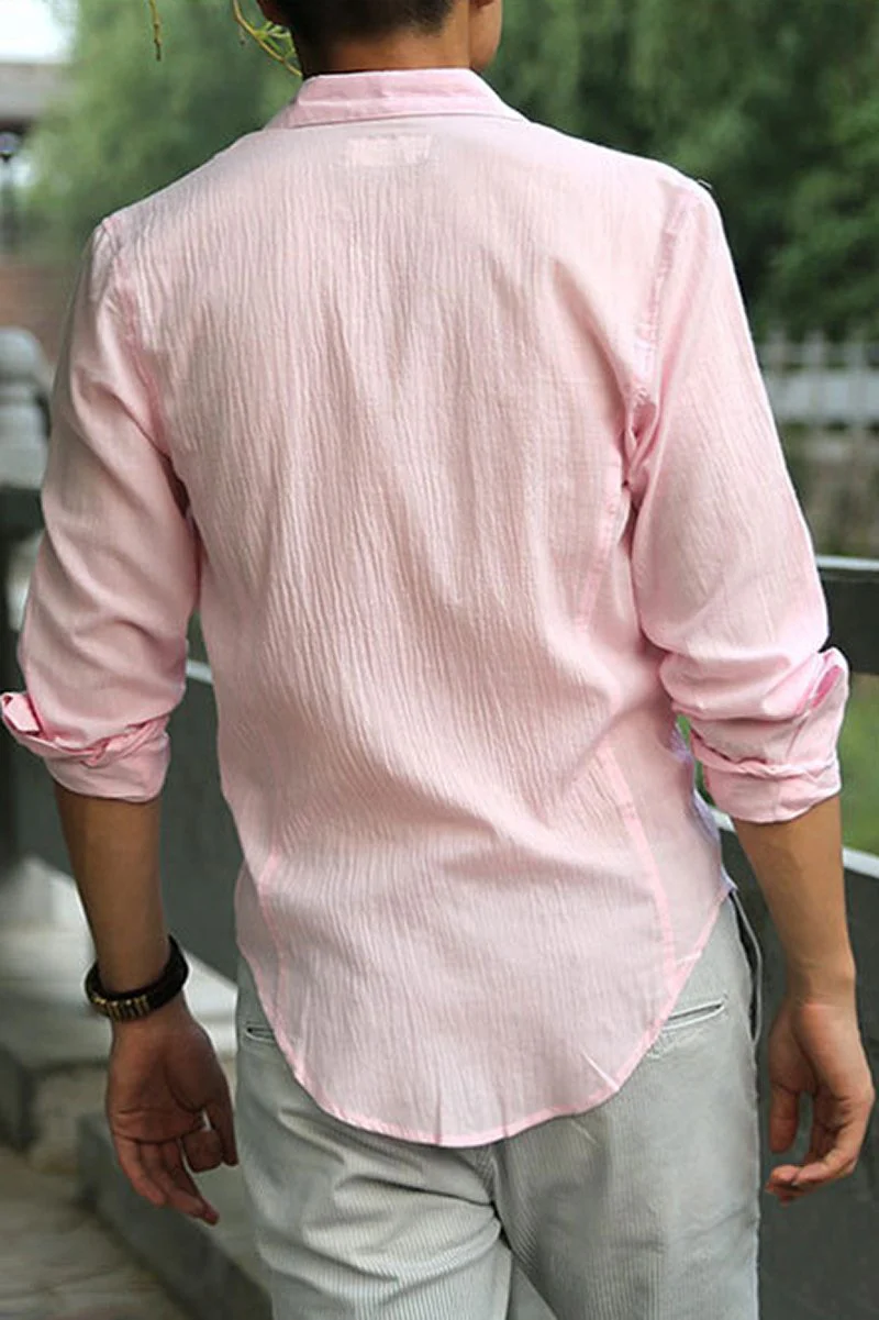 Cotton Linen Summer Shirt - Image 6