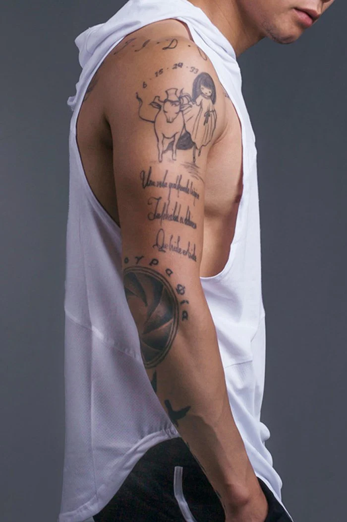 Hooded Muscle Vest - Image 6