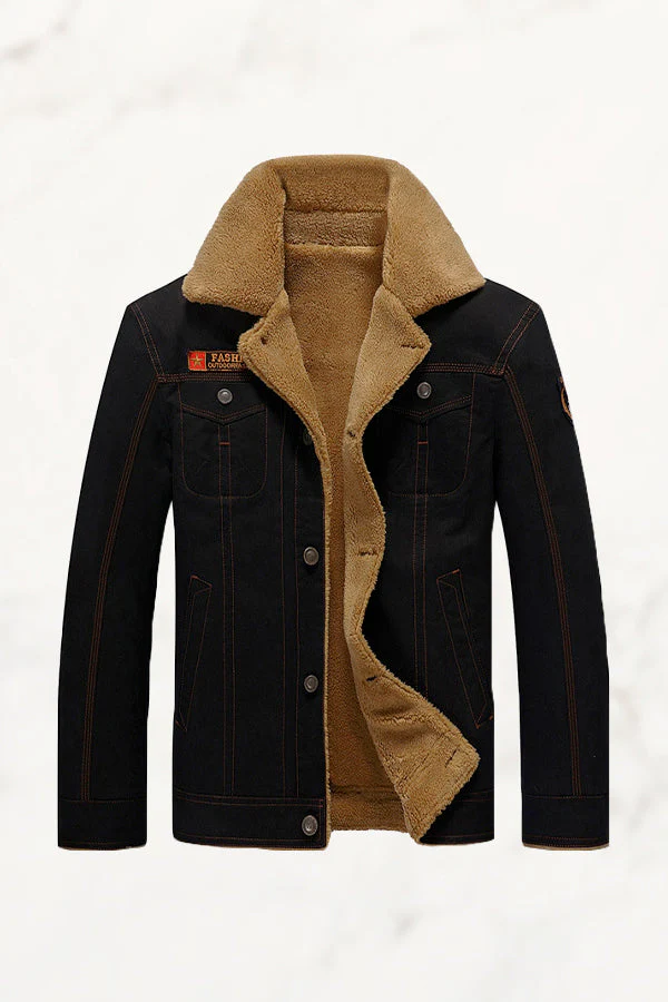 Stylish Button-Fit Cotton Jacket - Image 6