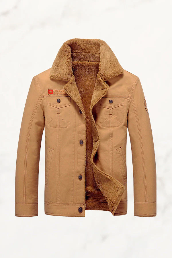 Stylish Button-Fit Cotton Jacket - Image 7