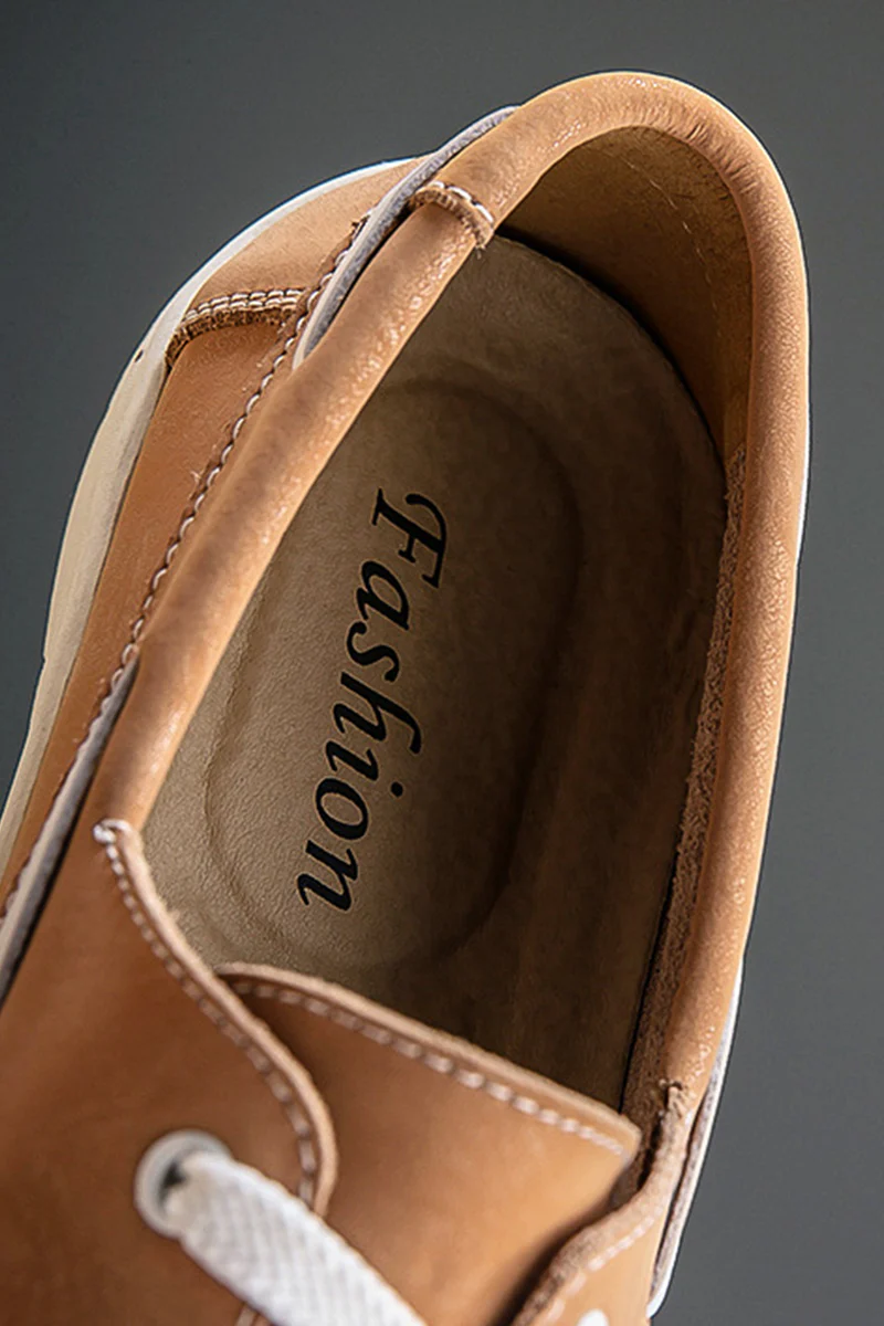 Timeless Leather Boat Shoes - Image 5
