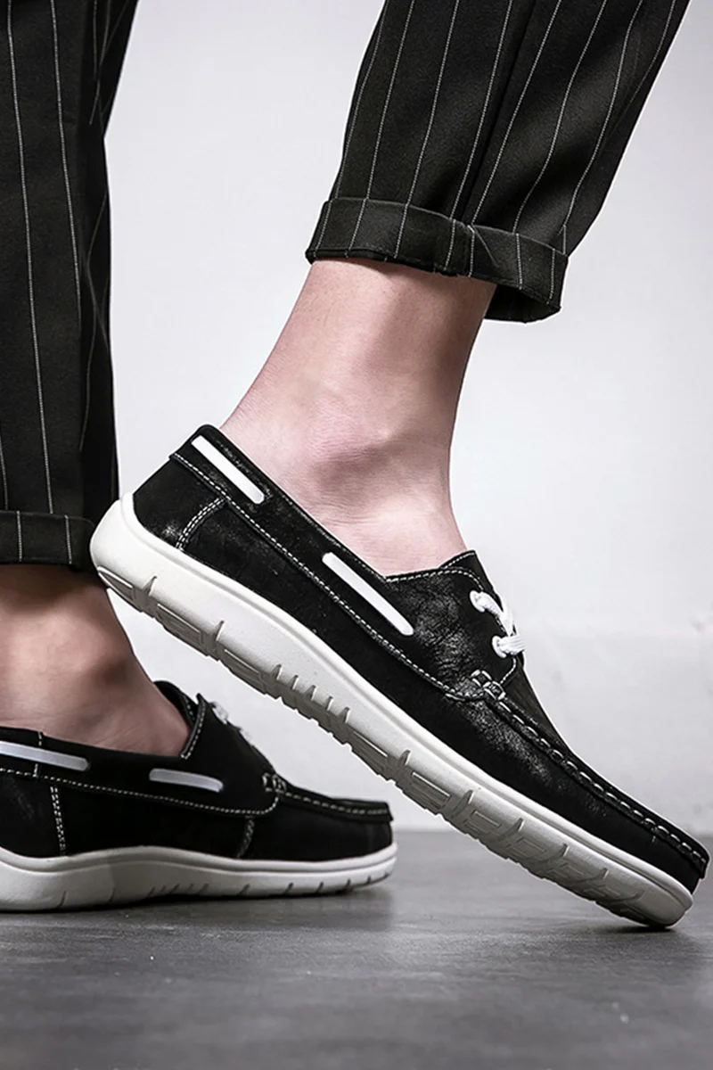 Timeless Leather Boat Shoes - Image 8