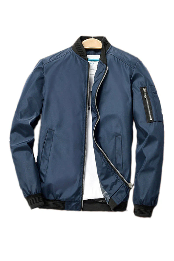 Urban Multi-Pocket Windbreaker Jacket - Image 10