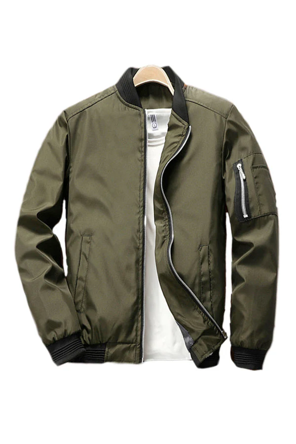 Urban Multi-Pocket Windbreaker Jacket - Image 11