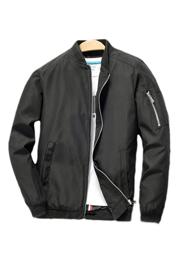 Urban Multi-Pocket Windbreaker Jacket - Image 6