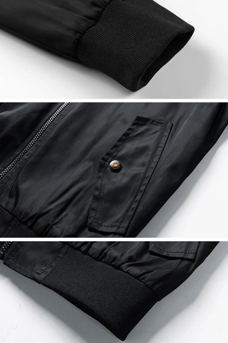 US Heritage Air Force-Inspired Bomber Jacket - Image 4