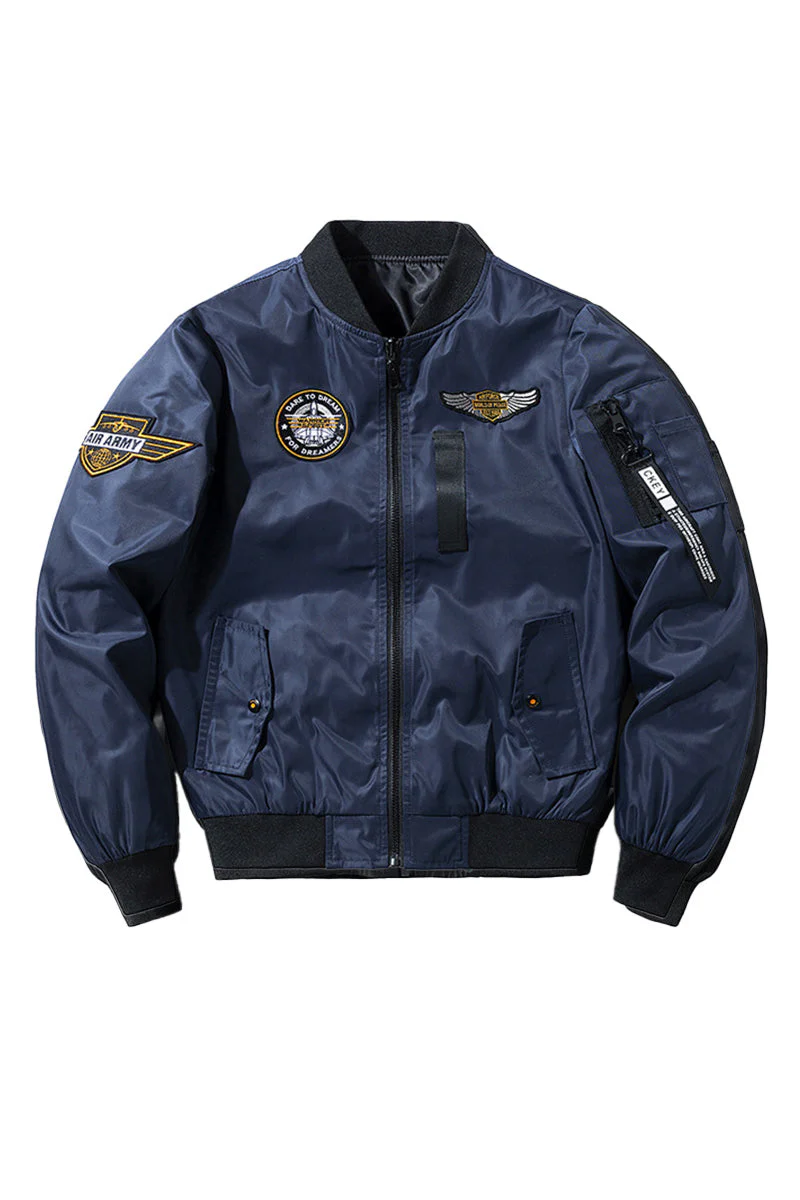 US Heritage Air Force-Inspired Bomber Jacket - Image 7