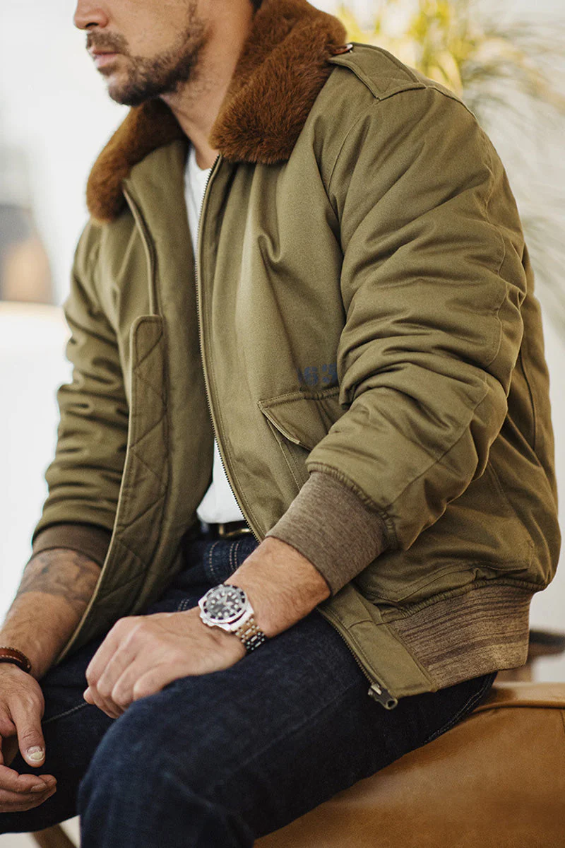 US Heritage B-10 Flight Jacket - Image 5