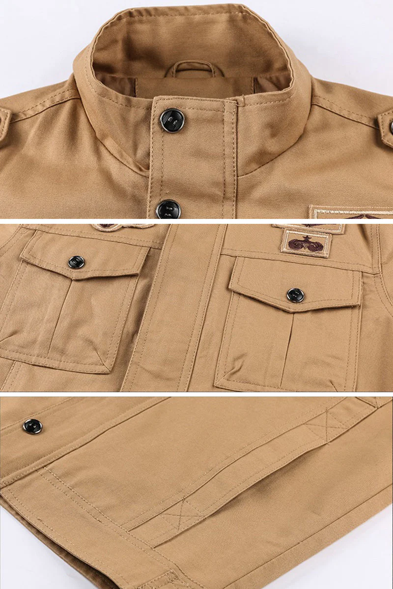 US Heritage Flight Commander Jacket - Image 11