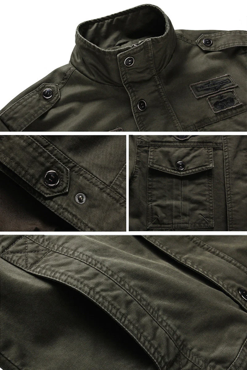 US Heritage Flight Commander Jacket - Image 4