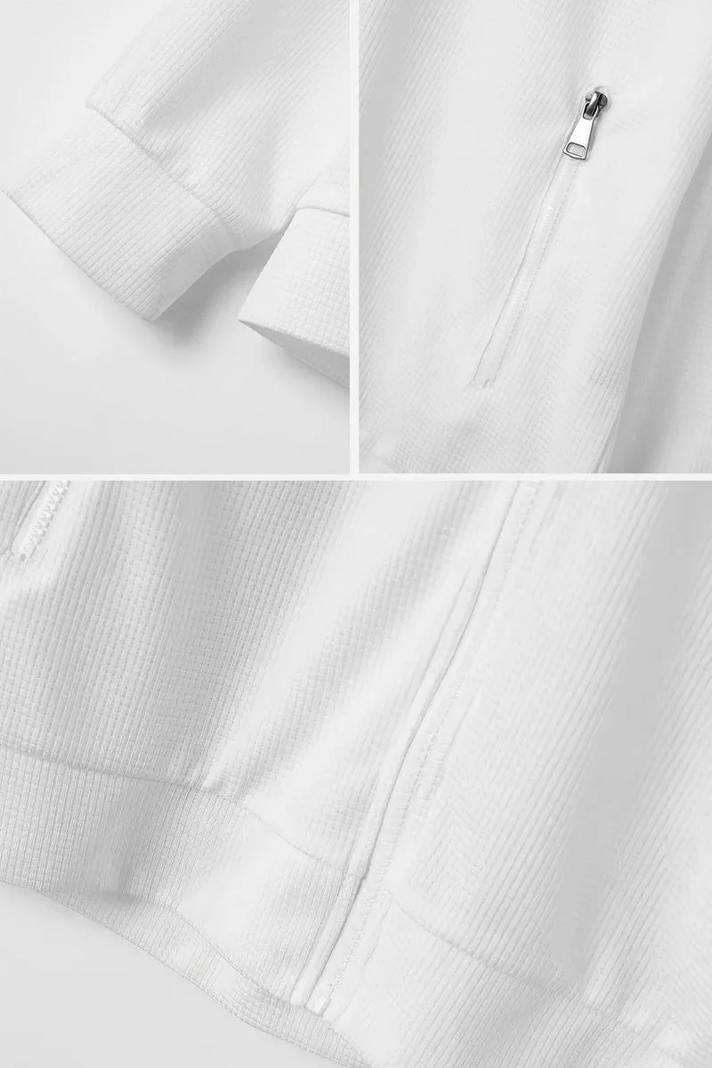 Waffle Fabric Athleisure Suit - Image 22