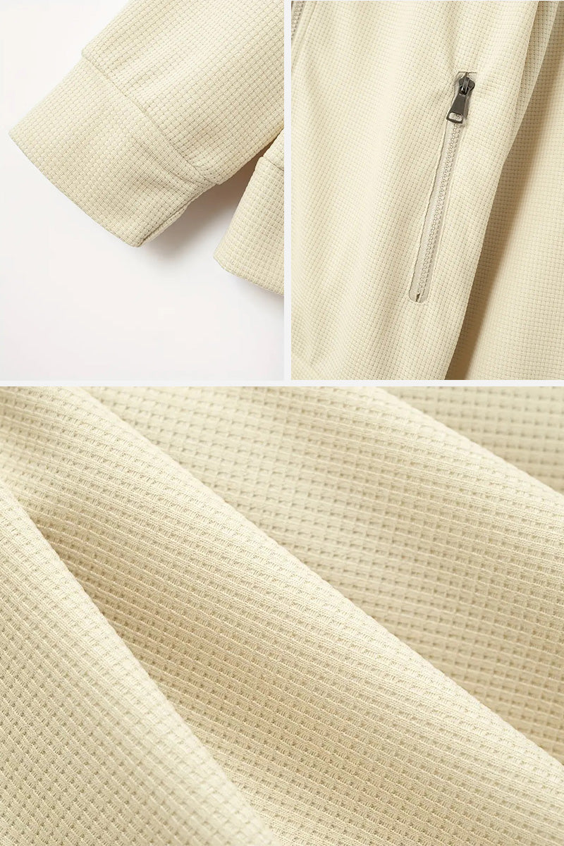 Waffle Fabric Athleisure Suit - Image 5